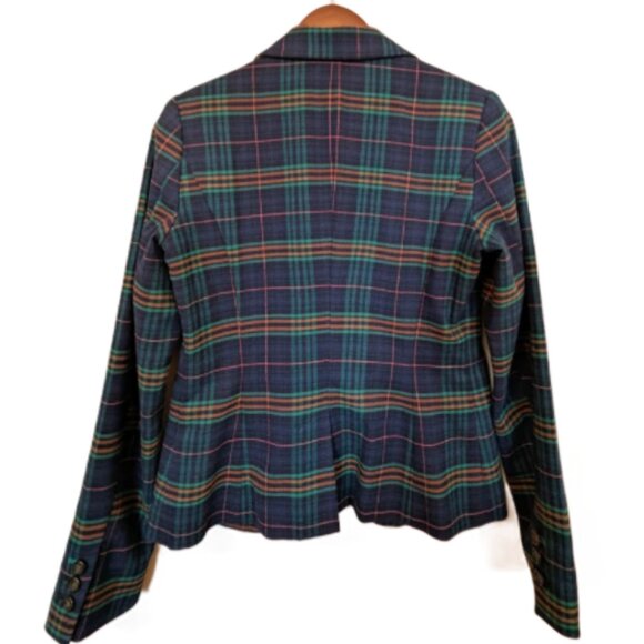 Merona Women's Plaid Jacket Size 4 - Picture 3 of 7